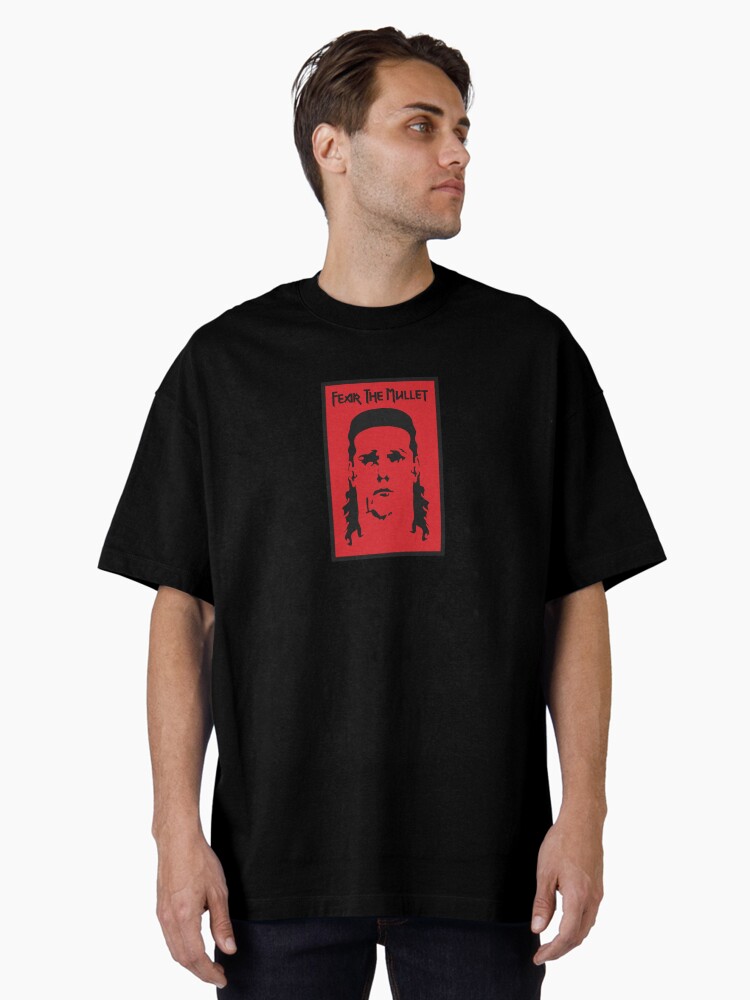 Thumbnail 1 of 7, Oversized T-Shirt, Fear the Mullet designed and sold by mulletsgalore.