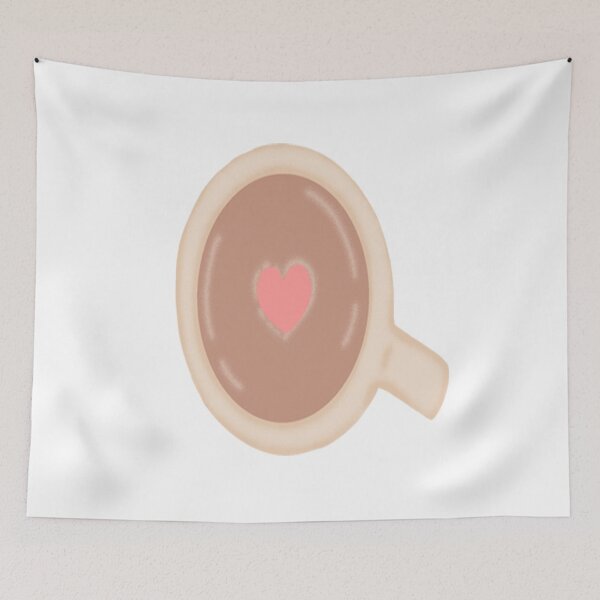 Item preview, CUP OF HEART COFFEE designed and sold by RetroPlaceee.