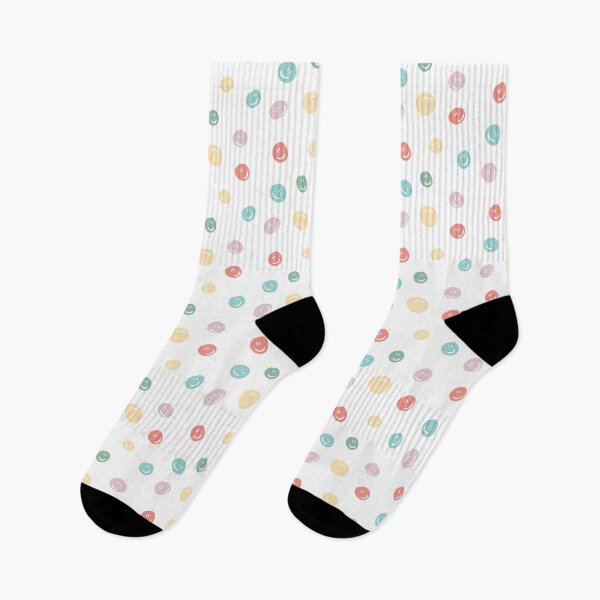 Item preview, cute pastel colorful little smileys designed and sold by moonbean-art.