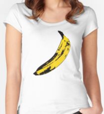 Big Yellow Banana Women's Fitted Scoop T-Shirt