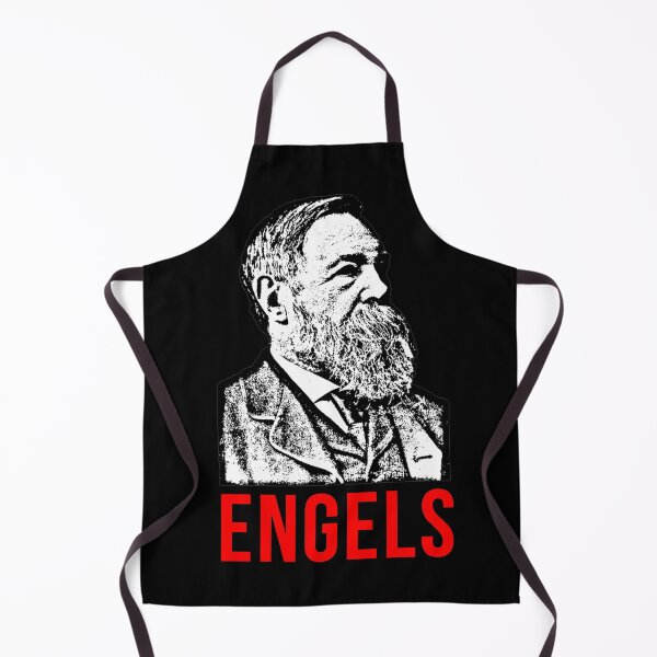 Item preview, Friedrich Engels Stencil designed and sold by RevolutionInPaint.