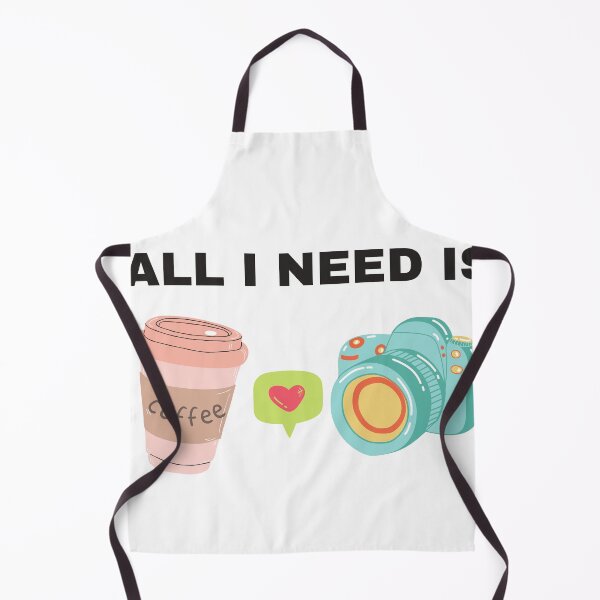 Item preview, all i need is coffee and camera designed and sold by printabstudio.