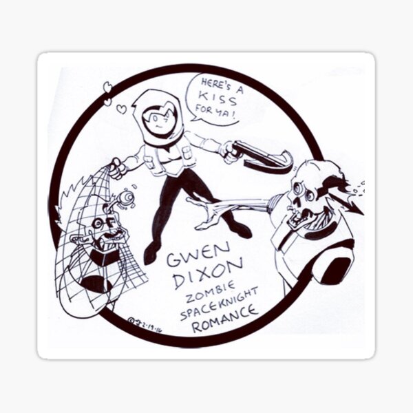 Gwen Dixon #UCPN Sticker