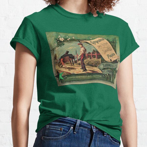 Compost the Rich - Ecology & Anticapitalism - Fr Classic T-Shirt