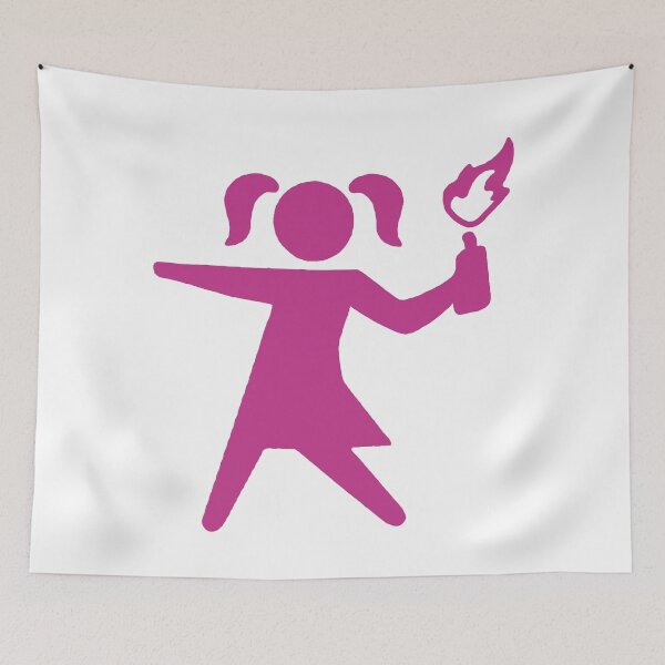 Item preview, Female Streetfighter; TFIF; designed and sold by StickerApe.