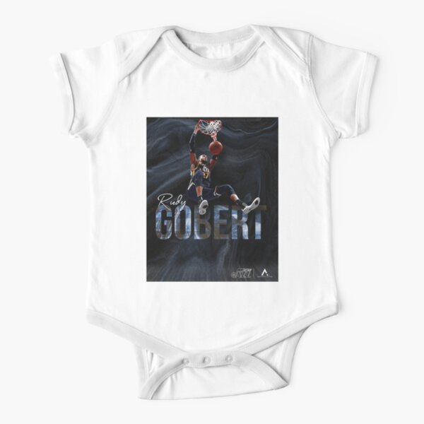 Rudy Gobert Short Sleeve Baby One-Piece for Sale | Redbubble