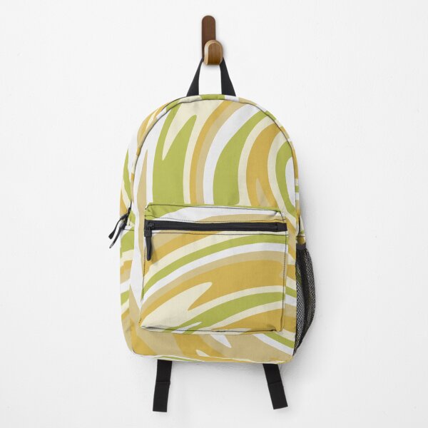 Item preview, LemonYellow Abstract Retro 70s Spiral Pastel designed and sold by trajeado14.