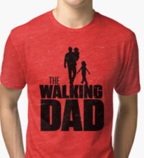 The walking Dad Tri-blend T-Shirt