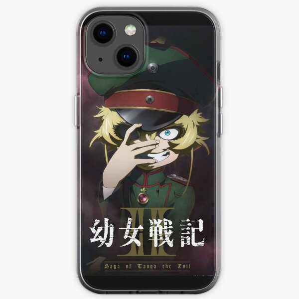 Anime saga de Tanya el mal 3D teléfono caso cubierta de piel para LG Google HTC Sony