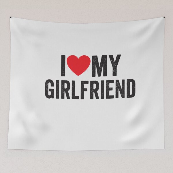 Item preview, I Red Heart My Girlfriend GF - I Love My Girlfriend T Shirt designed and sold by Ultimate-Capeto.