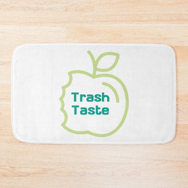Item preview, TRASH TASTE - an Apple (yellow green) designed and sold by dkdk-kdk.