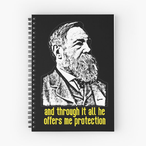 Item preview, Friedrich Engels designed and sold by RevolutionInPaint.