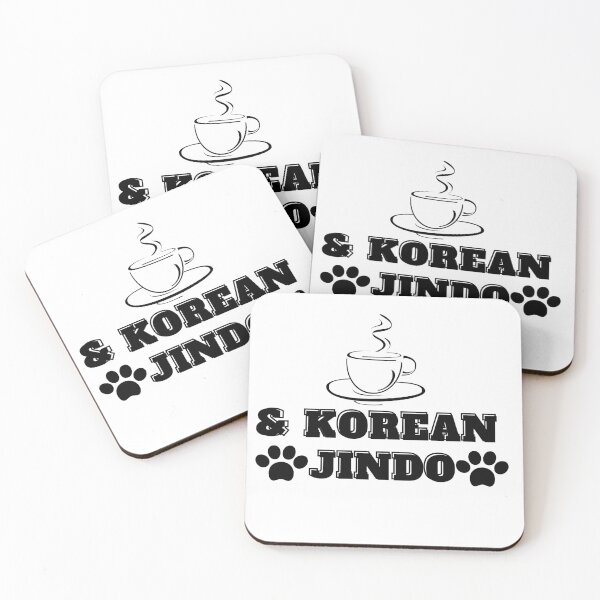 Item preview, Coffee And Korean Jindo Design designed and sold by LapuniStore.