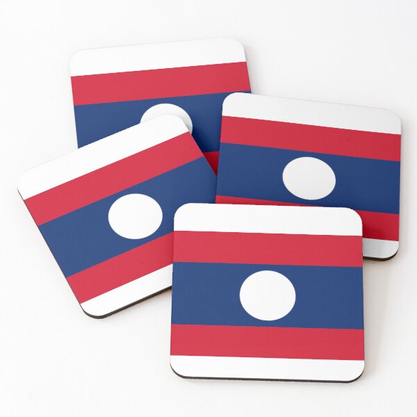 Item preview, Laos flag designed and sold by John Gault.