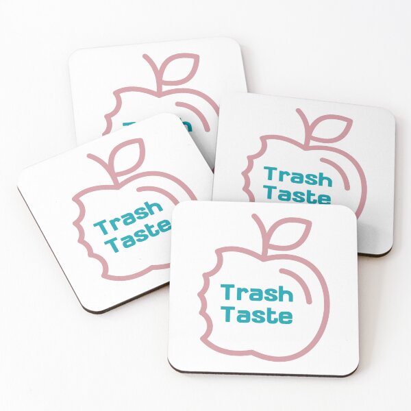 Item preview, TRASH TASTE - an Apple (indian pink) designed and sold by dkdk-kdk.
