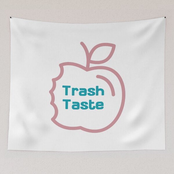 Item preview, TRASH TASTE - an Apple (indian pink) designed and sold by dkdk-kdk.