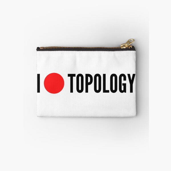 Item preview, I love topology math geek joke - white oneline designed and sold by ArtsySue.