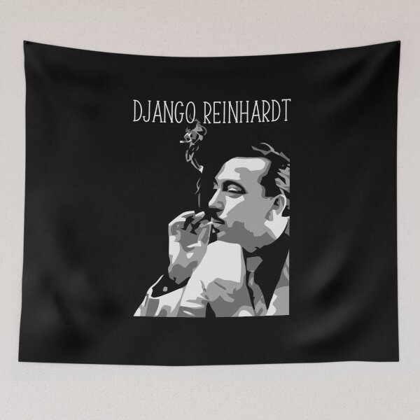 Item preview, Tribute to Django Reinhardt designed and sold by BlackLineWhite.