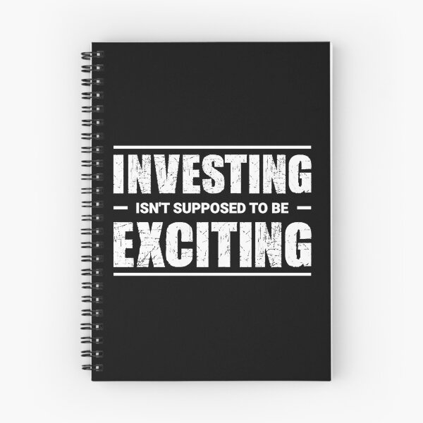 Item preview, Investing isn't supposed to be exciting designed and sold by MyFinancialSelf.