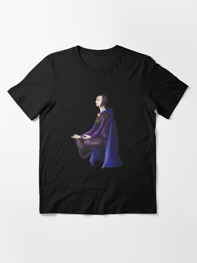 Alternate view of Raven (With Clothing) Essential T-Shirt