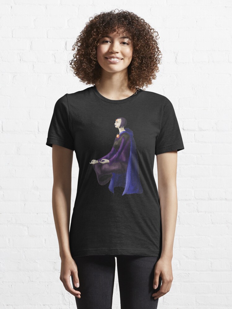 Alternate view of Raven (With Clothing) Essential T-Shirt