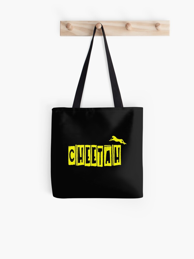 Cheetah Brand Name Logo Tote Bag By Willybadu Redbubble