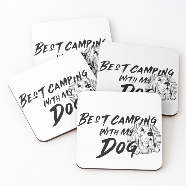 Item preview, Best Camping With My Dog designed and sold by Danielle Shafiki.