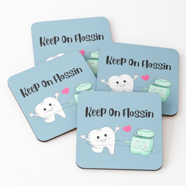 Item preview, keep on flossin designed and sold by Mintyfresh90.