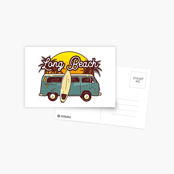 Item preview, Long Beach California Surfing designed and sold by Vector Scout Lab.