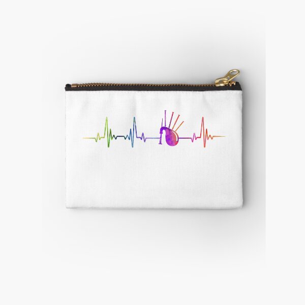 Item preview, bagpipe heartbeat watercolor designed and sold by loves789.