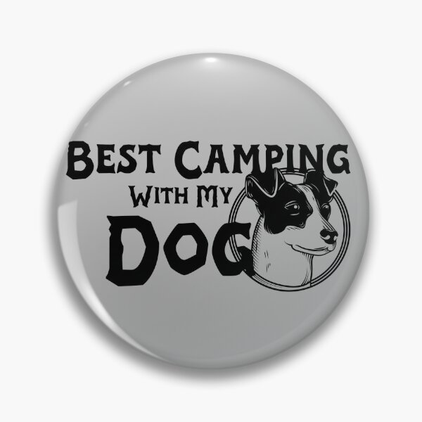 Item preview, Best Camping With My Dog designed and sold by Danielle Shafiki.