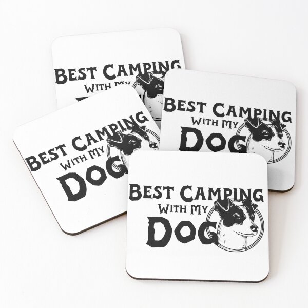 Item preview, Best Camping With My Dog designed and sold by Danielle Shafiki.