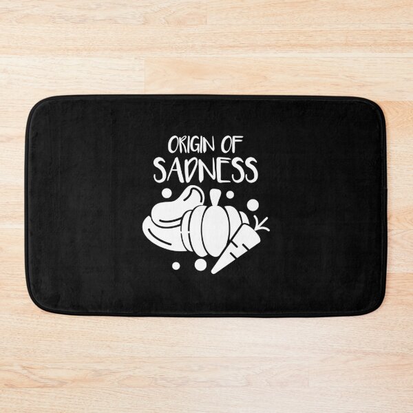 Item preview, The Origin Of Sadness - White on black designed and sold by Art-Tease.
