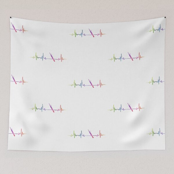 Item preview, Bassoon heartbeat watercolor designed and sold by loves789.