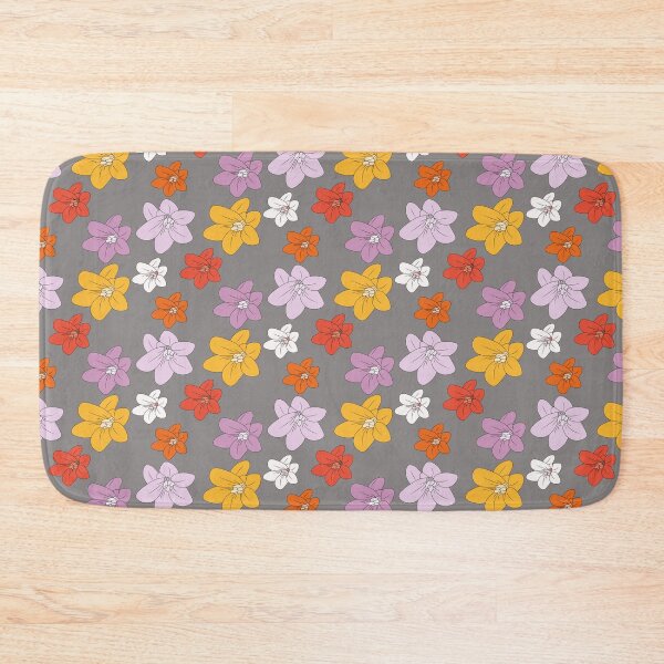 Item preview, Multiple Flowers Transperent Pattern designed and sold by blueocan.