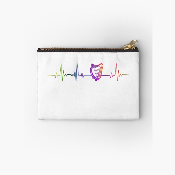 Item preview, Harp heartbeat watercolor designed and sold by loves789.