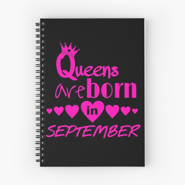 Item preview, September birthday quotes(Queens are born in September) designed and sold by Star-Design-PTD.