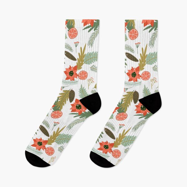 Item preview, Winter Foliage of Orange Valencia, Fir Leaves, Winterberry Holly, Amaryllis, Yaupon Holly, Ilex verticillata, Ivy  designed and sold by MJDezigns.