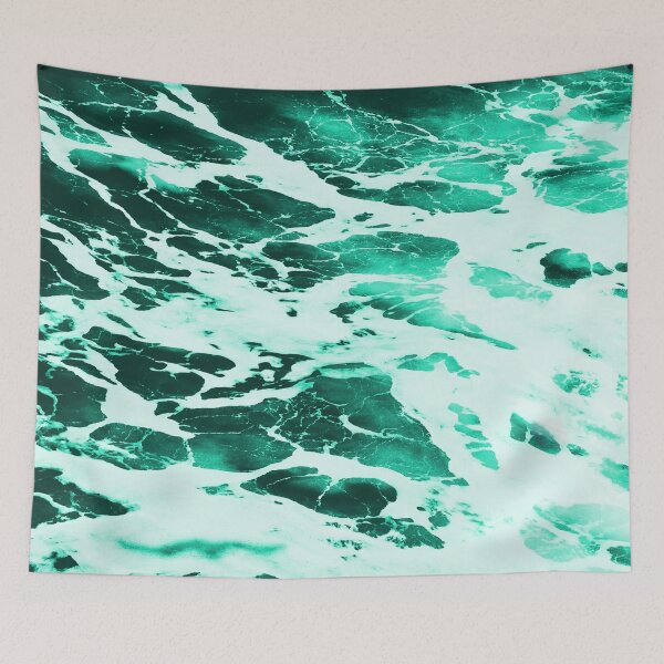 Item preview, Summertime Teal Ocean Waves  designed and sold by JulieSouster.