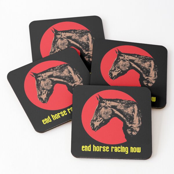 Item preview, End Horse Racing Now designed and sold by RevolutionInPaint.