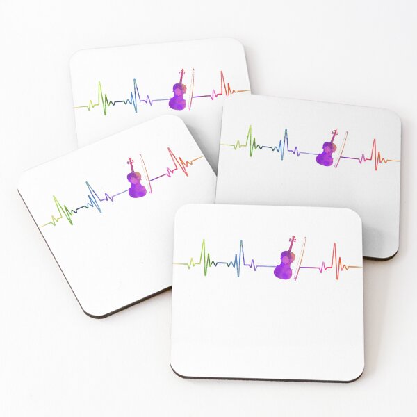 Item preview, Copy of Bassoon heartbeat watercolor designed and sold by loves789.