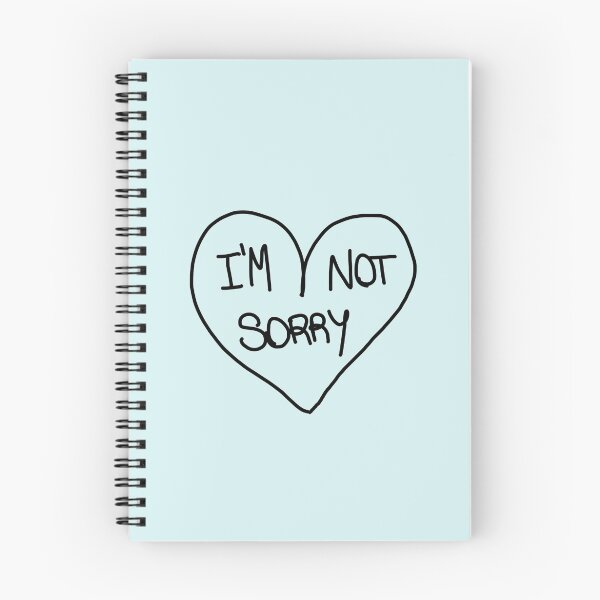 Item preview, Not sorry - handwritten designed and sold by valem97.