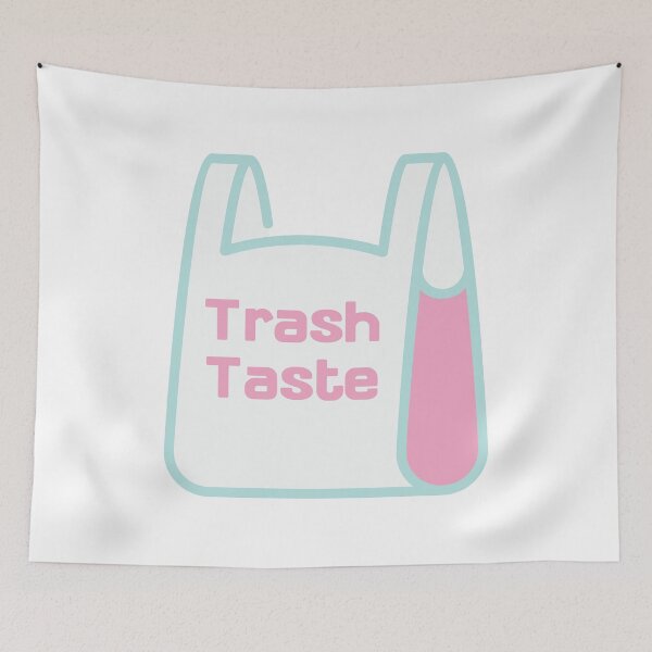 Item preview, TRASH TASTE -  Garbage Bag (pink) designed and sold by dkdk-kdk.
