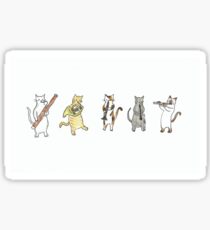 Wind Meowtet I Sticker