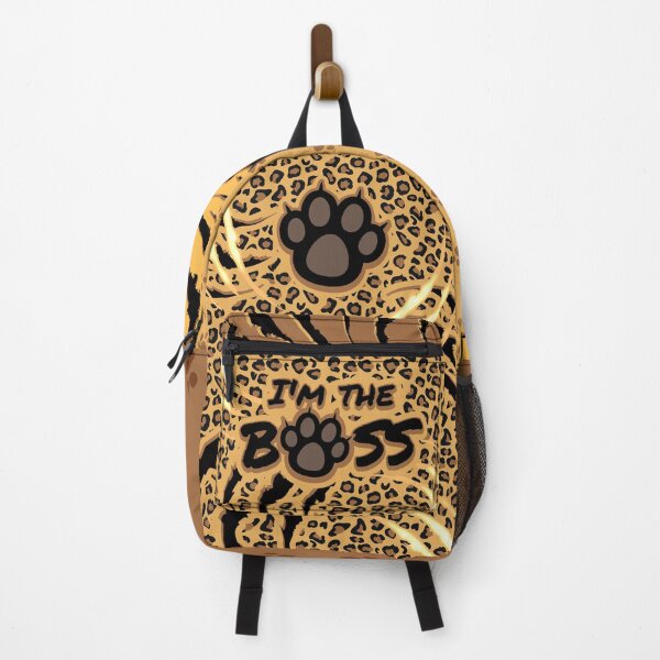Item preview, I'm The Boss, wildlife leopard pattern and claw scratch designed and sold by yashik.