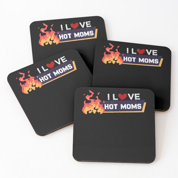 Item preview, I love hot moms tshirt , i heart hot moms and dlifs.hot moms  designed and sold by GarrickShop.