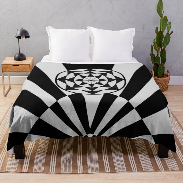 Item preview, Black and White Geometric abstraction designed and sold by geometric01MG.