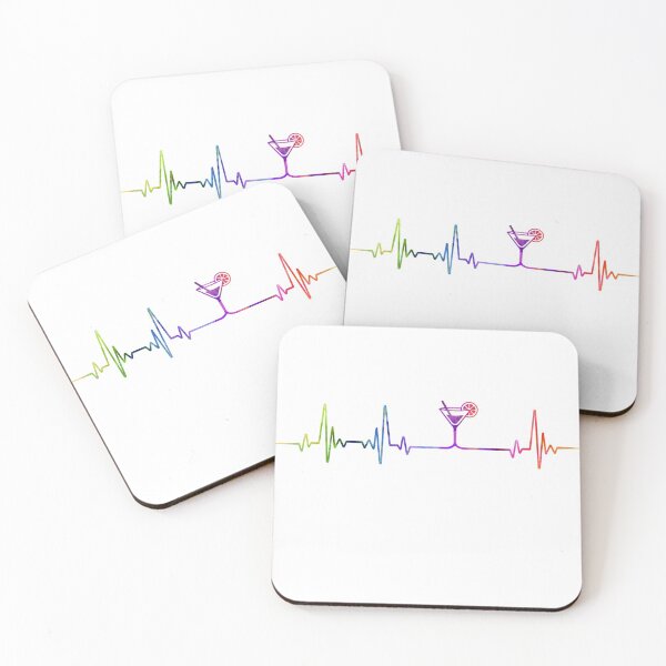 Item preview, Bartender heartbeat watercolor designed and sold by loves789.