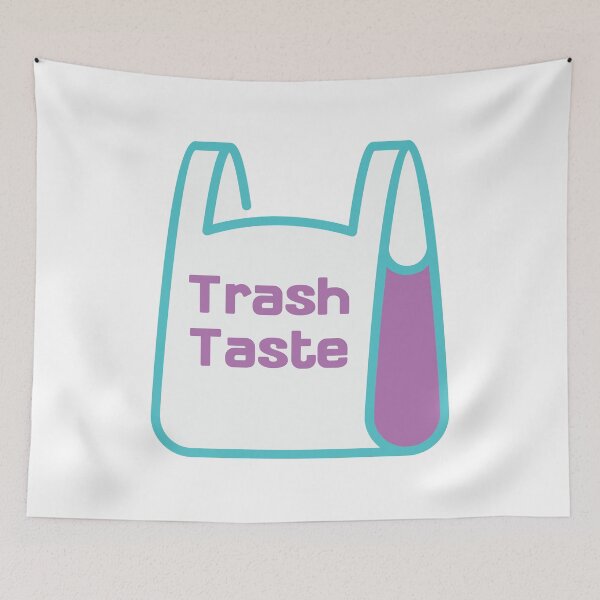 Item preview, TRASH TASTE -  Garbage Bag (violet) designed and sold by dkdk-kdk.