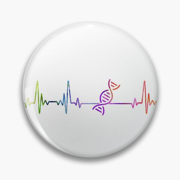 Item preview, Biology teacher heartbeat watercolor designed and sold by loves789.